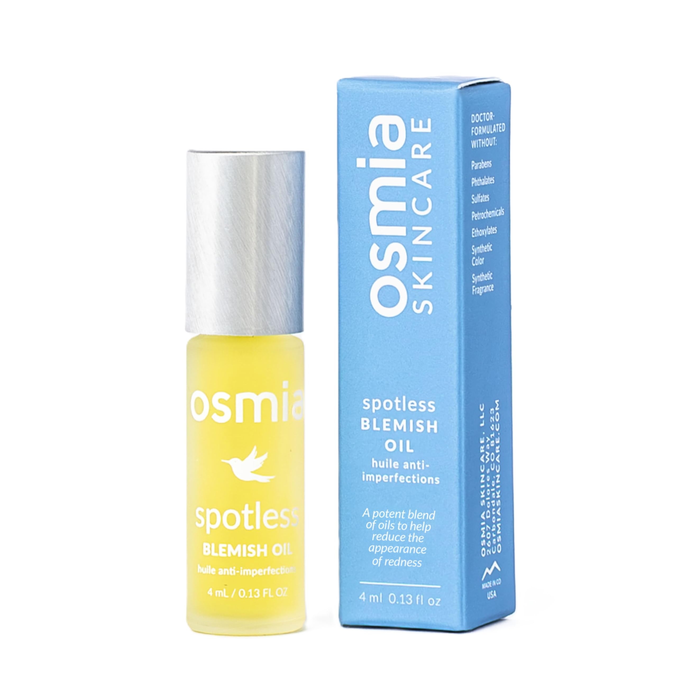 Amazon.com: Osmia Skincare - Natural Spotless Blemish Facial Oil